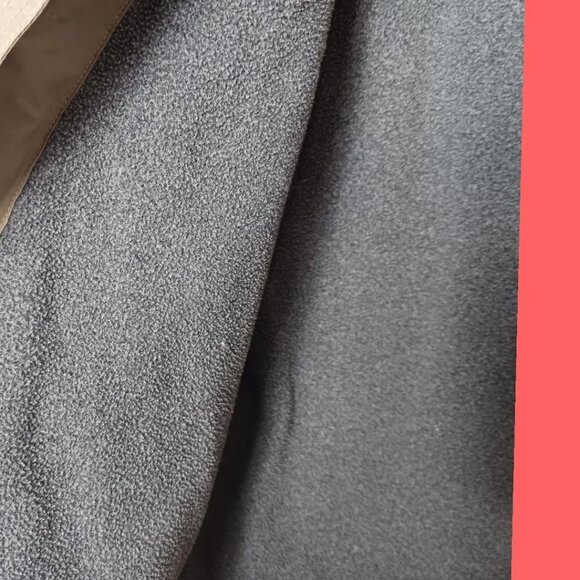 L.L.Bean Vtg Mens Jacket With Fleece Lining & Zip beige Small - Picture 9 of 16